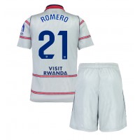 Atletico Madrid Cristian Romero #21 Tredje Dräkt Barn 2026-27 Kortärmad (+ Korta byxor)